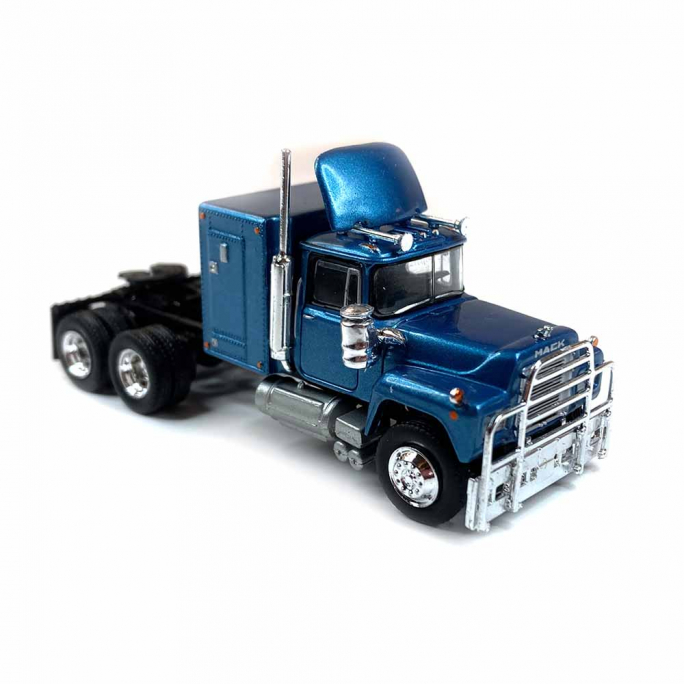 Camion, tracteur Mack RS 700, bleu métallisé - Brekina 85802 - 1/87