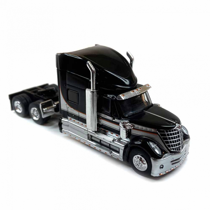 Camion, tracteur International LoneStar, noir et argent - Brekina 85825 - 1/87