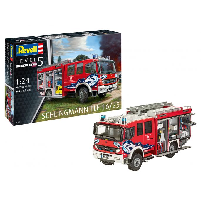 Camion de pompier "Schlingmann TLF 16/25" - REVELL 07586 - 1/24