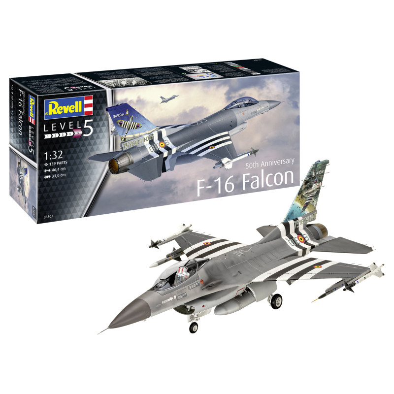 50eme Anniversaire du F-16 Falcon - REVELL 03802 - 1/24