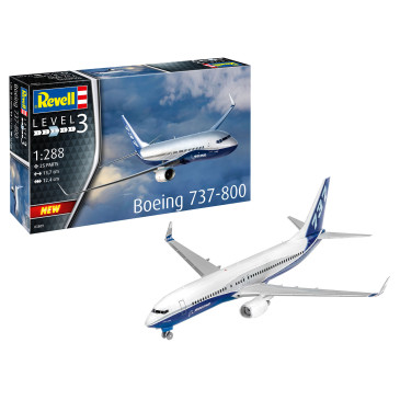 Boeing 737-800 - REVELL 03809 - 1/288