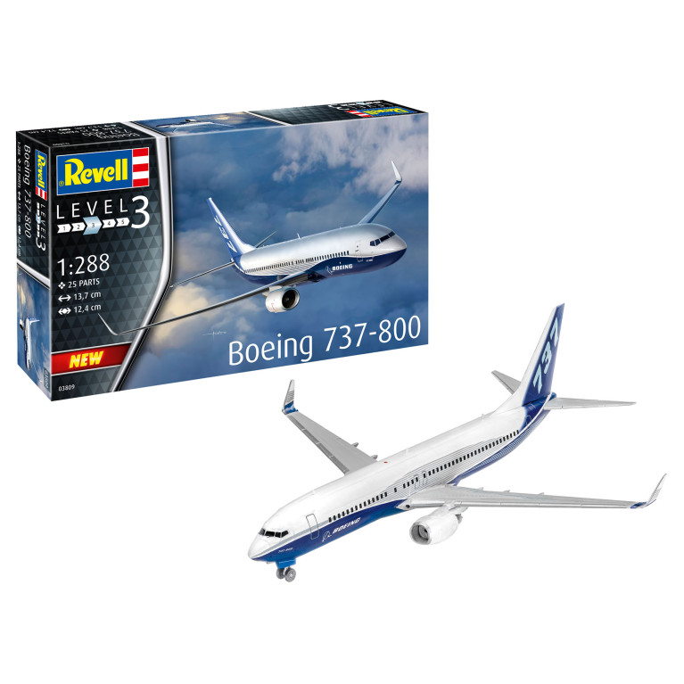 Boeing 737-800 - REVELL 03809 - 1/288