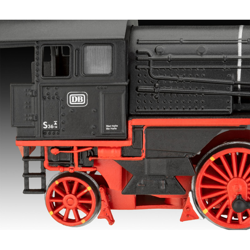 Locomotive de train express S3/6 BR18 avec annexe - REVELL 02168 - 1/87