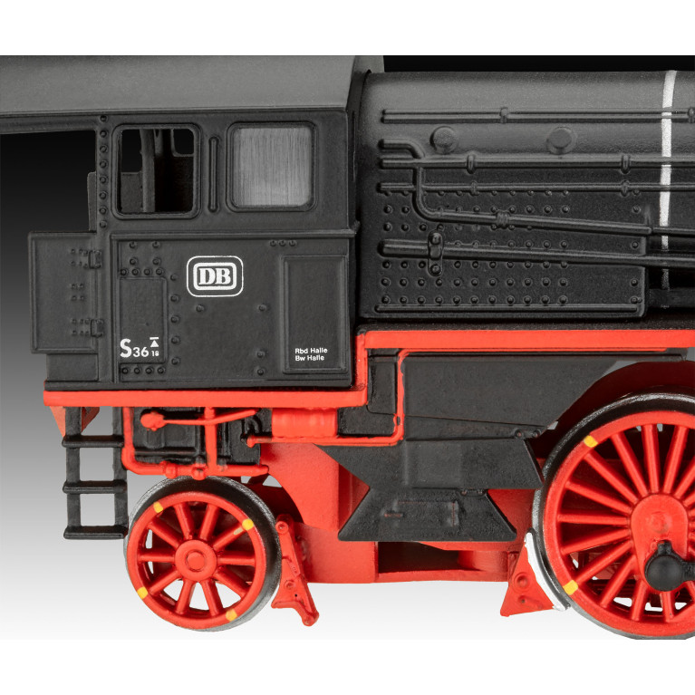 Locomotive de train express S3/6 BR18 avec annexe - REVELL 02168 - 1/87