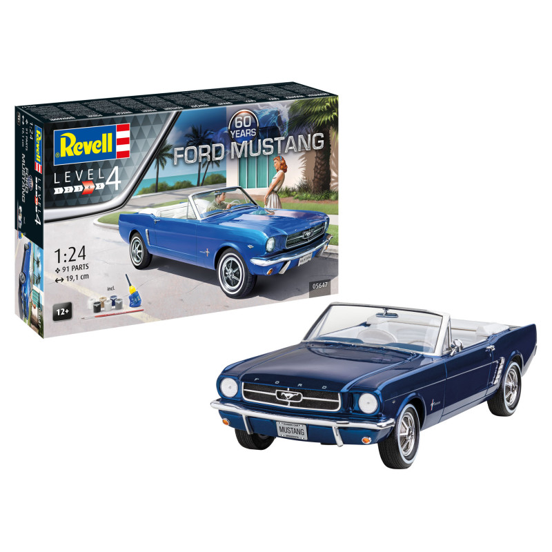 Ford Mustang du 60e anniversaire - REVELL 05647 - 1/24