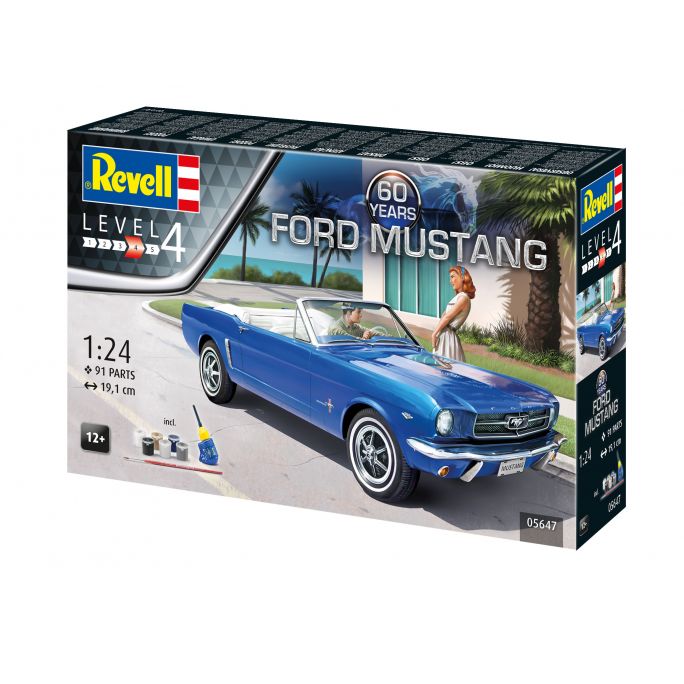 Ford Mustang du 60e anniversaire - REVELL 05647 - 1/24