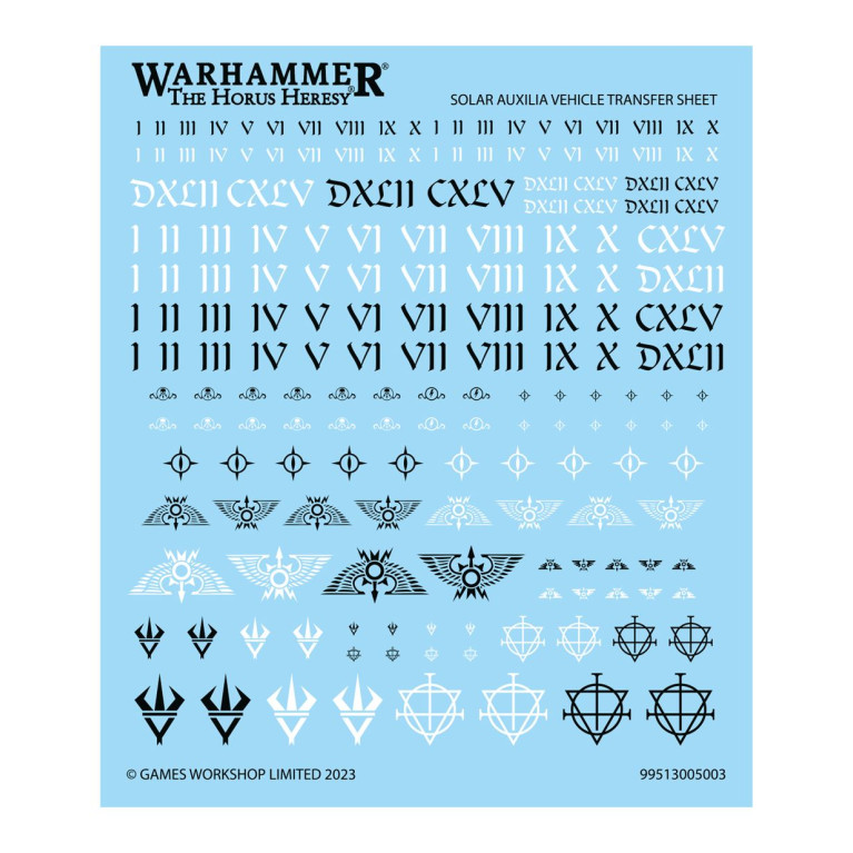 Solar Auxilia Char Lourd Malcador - WARHAMMER 31-77