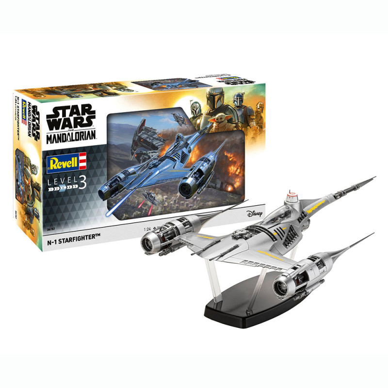 Vaisseau N-1 Starfighter, Star Wars, The Mandalorian - REVELL 06787 - 1/24