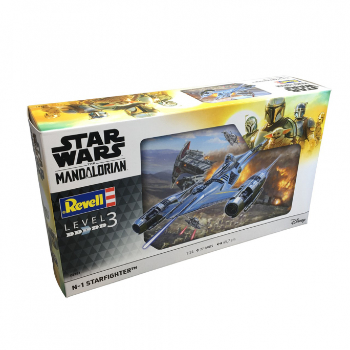 Vaisseau N-1 Starfighter, Star Wars, The Mandalorian - REVELL 06787 - 1/24