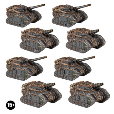Legion Imperialis Solar Auxilia Medusa and Basilisk - WARHAMMER 03-16