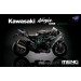 Kawasaki Ninja H2 Pre-colored - MENG MT-002s - 1/9