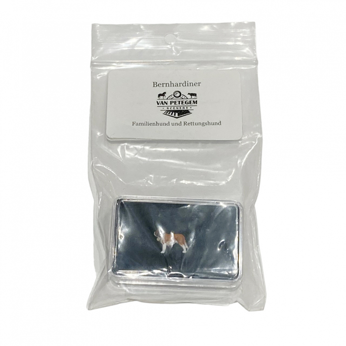 1 Saint-Bernard debout sur ses 4 pattes - VAN PETERGEM SCENARY HOM13 - HO 1/87 1 Saint-Bernard debout sur ses 4 pattes - VAN PETERGEM SCENARY HOM13 - HO 1/87