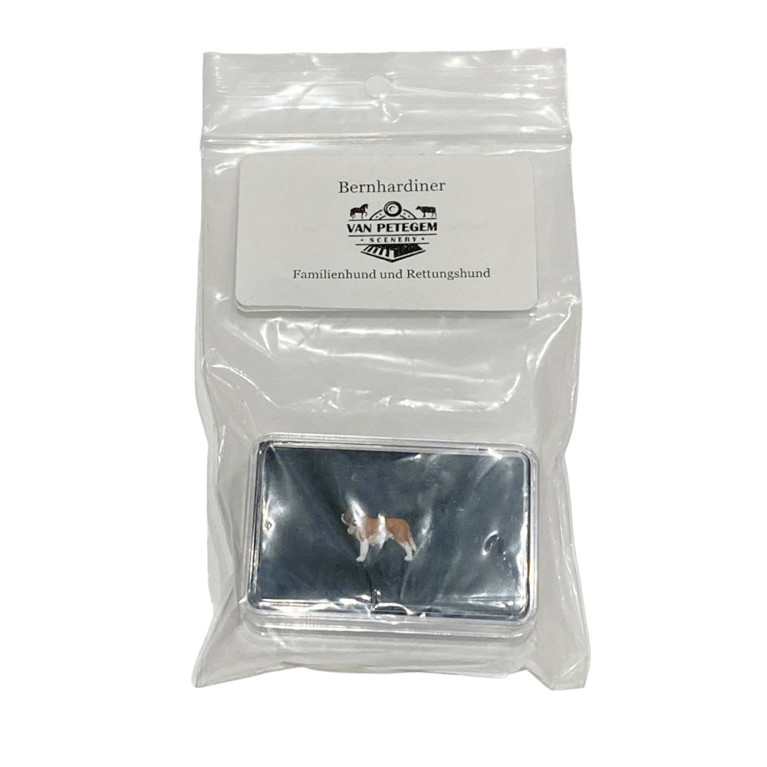 1 Saint-Bernard debout sur ses 4 pattes - VAN PETERGEM SCENARY HOM13 - HO 1/87 1 Saint-Bernard debout sur ses 4 pattes - VAN PETERGEM SCENARY HOM13 - HO 1/87