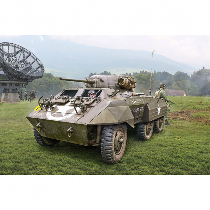 Véhicule blindé M8 "Greyhound" - 2nd Guerre Mondiale - ITALERI 6364 - 1/35