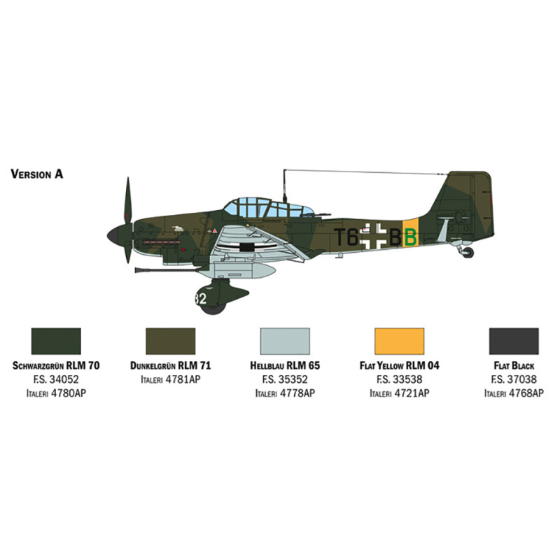 Bombardier Ju 87 G1 Stuka Kanonenvogel - ITALERI 2830 - 1/48