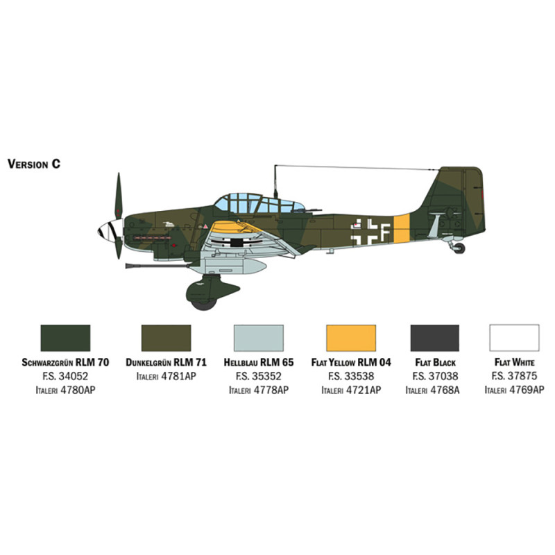 Bombardier Ju 87 G1 Stuka Kanonenvogel - ITALERI 2830 - 1/48