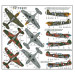 Avion de chasse P40 Kitty Hawk - 2nd Guerre Mondiale - HELLER 80266 - 1/72