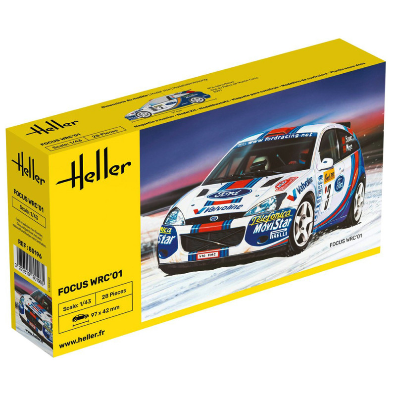 Ford Focus WRC'01- HELLER 80196 - 1/43