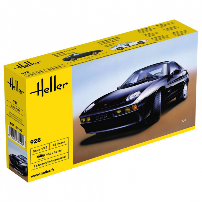 Porsche 928 - HELLER 80149 - 1/43