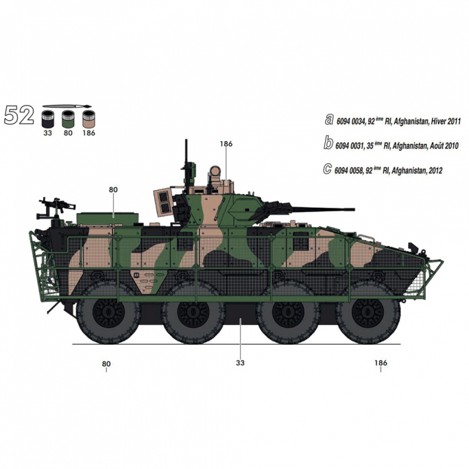 VBCI (véhicule blindé de combat d'infanterie) - HELLER 81147 - 1/35