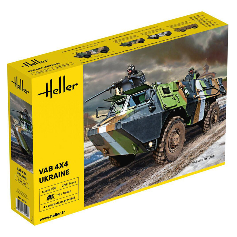 VAB 4x4 Ukraine - HELLER 81130 - 1/35