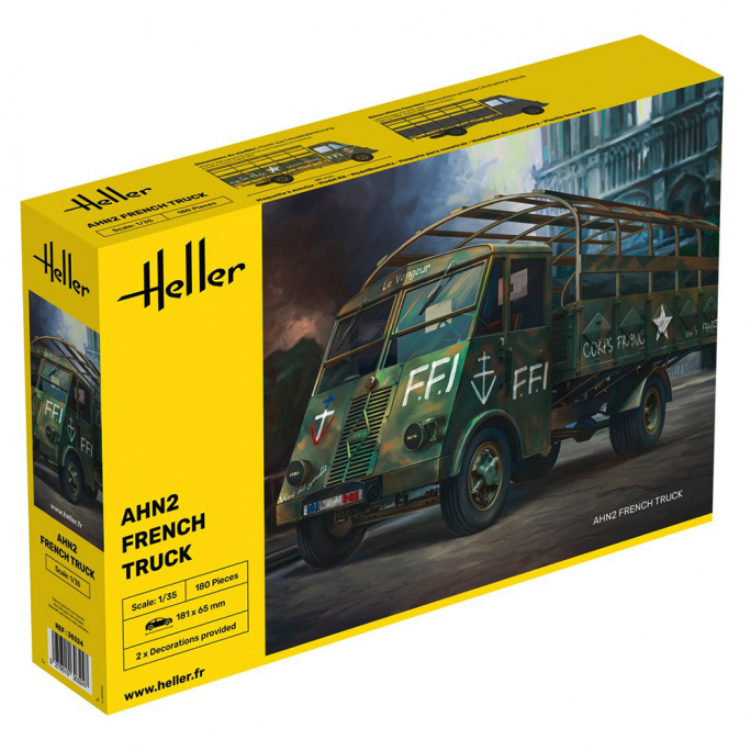 AHN2 French Truck - HELLER 30324 - 1/35