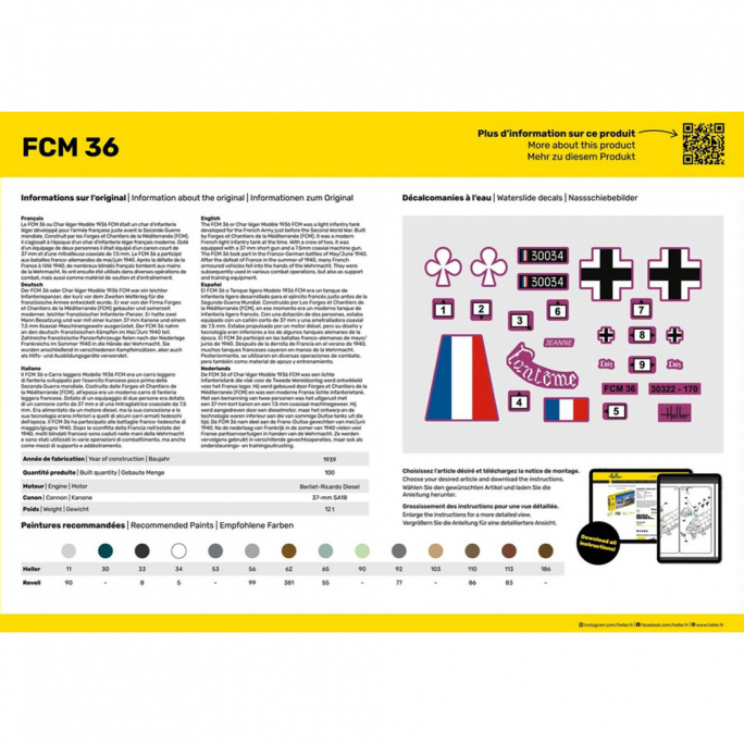 FCM 36 - HELLER 30322 - 1/35