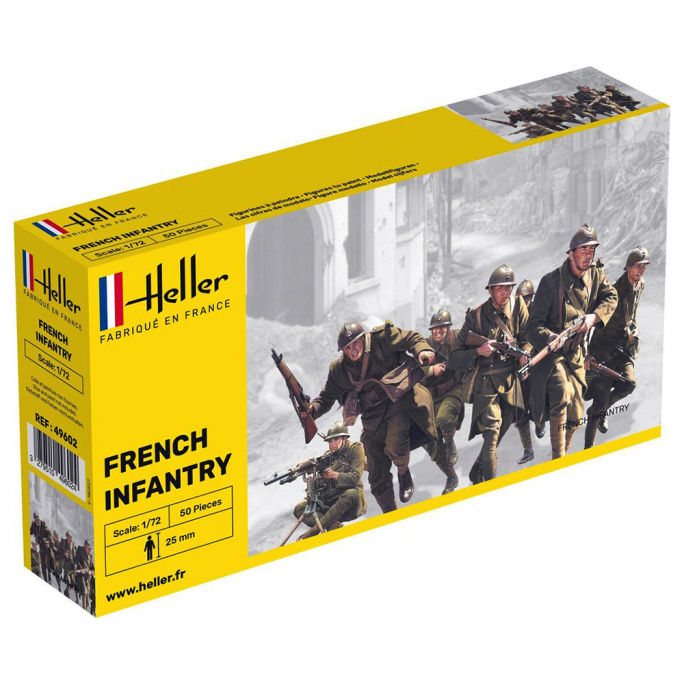 French Infantry - HELLER 49602 - 1/72