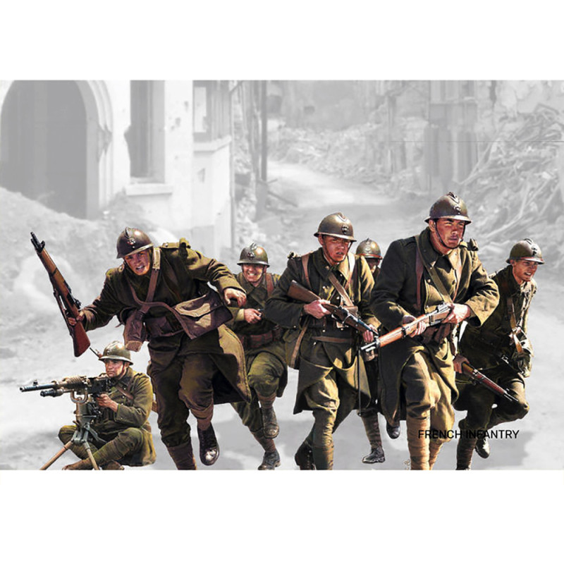 French Infantry - HELLER 49602 - 1/72