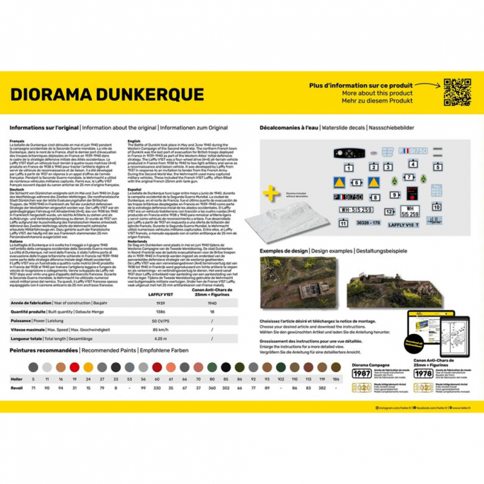 Diorama Dunkerque - HELLER 30326 - 1/35