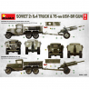 Soviet 2T truck & 76 mm USV BR gun - MINIART 35272 - 1/35