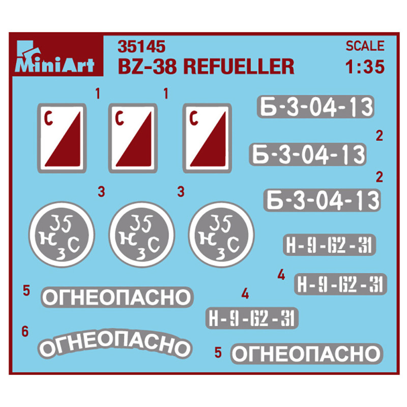 BZ-38 Refueller (Ravitailleur) - Série WWII Military Miniatures - MINIART 35145 - 1/35