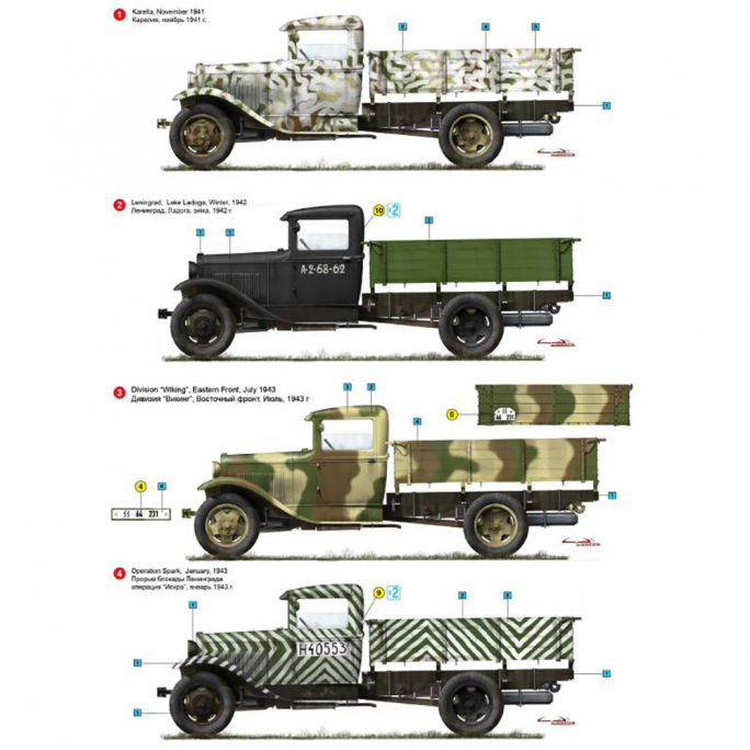 Gaz-AA Cargo truck - MINIART 35124 - 1/35