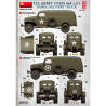 U.S. ARMY G7105 4х4 1,5t PANEL DELIVERY TRUCK - Série WWII Military Miniatures - MINIART 35405 - 1/35
