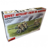 Soviet artillery crew on maneuver - Série WWII Military Miniatures - MINIART 35081 - 1/35