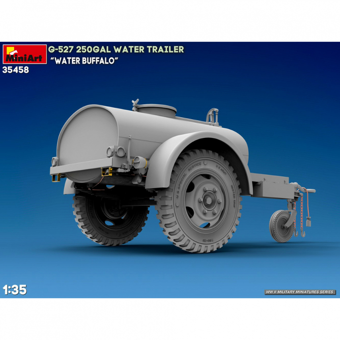 Remorque G-527 250gal water trailer "Water Buffalo" - Série WWII Military Miniatures - MINIART 35458 - 1/35
