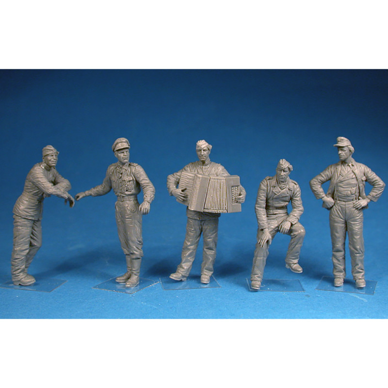 Equipage de char allemand, Normandie 1944 - Edition Spéciale - Série WWII Military Miniatures - MINIART 35275 - 1/35