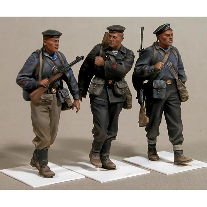 Troupes Navales Soviétiques - Edition Spéciale - Série WWII Military Miniatures - MINIART 35094 - 1/35