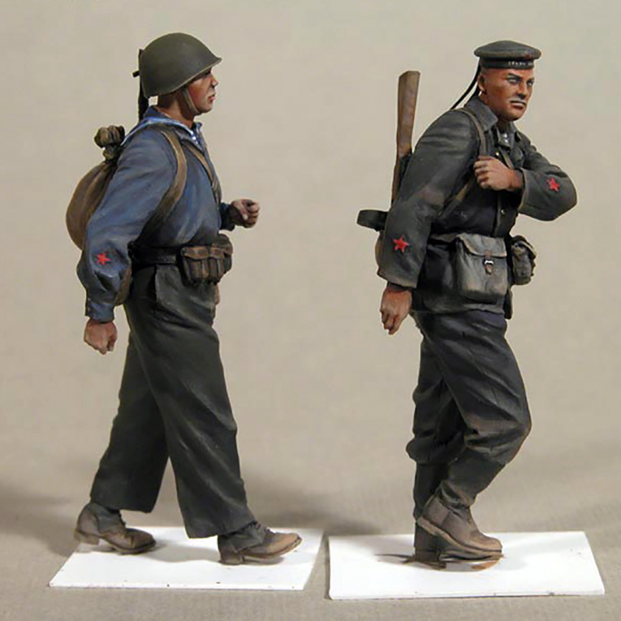 Troupes Navales Soviétiques - Edition Spéciale - Série WWII Military Miniatures - MINIART 35094 - 1/35