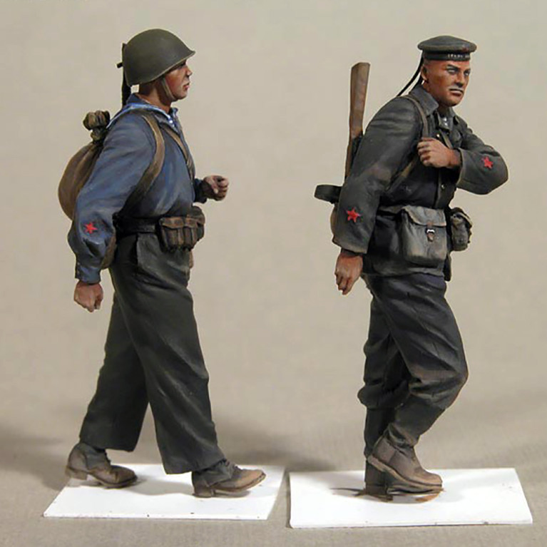 Troupes Navales Soviétiques - Edition Spéciale - Série WWII Military Miniatures - MINIART 35094 - 1/35