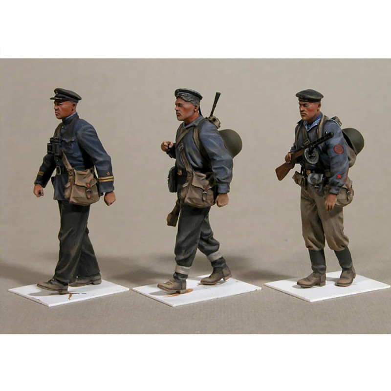 Troupes Navales Soviétiques - Edition Spéciale - Série WWII Military Miniatures - MINIART 35094 - 1/35