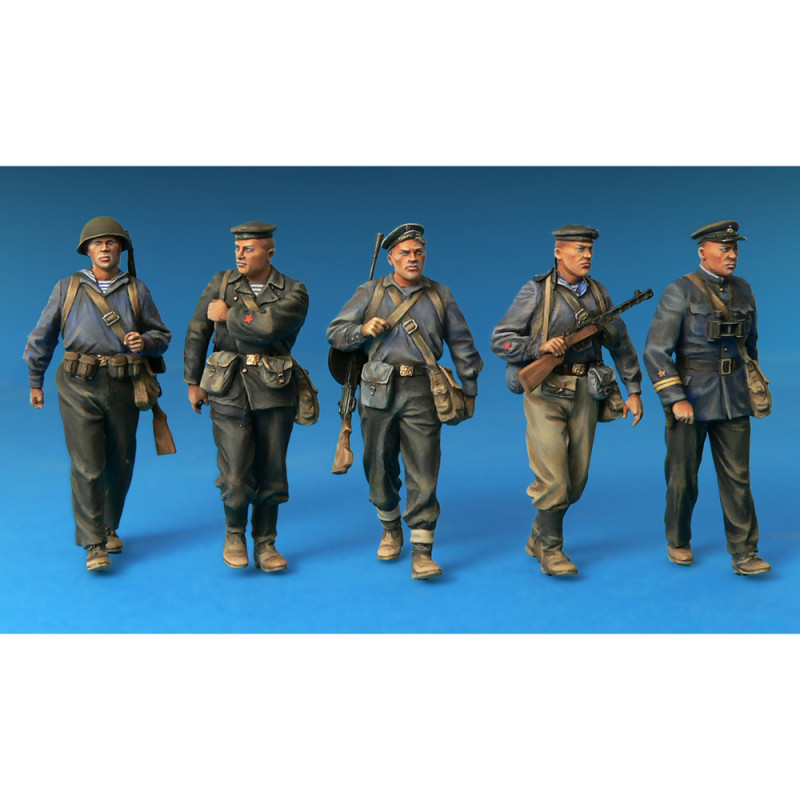 Troupes Navales Soviétiques - Edition Spéciale - Série WWII Military Miniatures - MINIART 35094 - 1/35