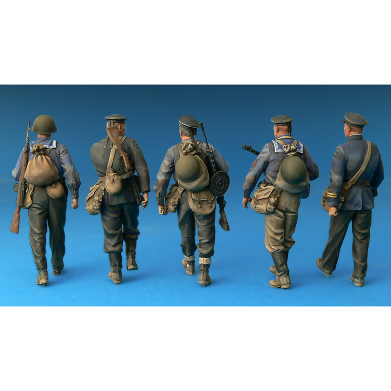 Troupes Navales Soviétiques - Edition Spéciale - Série WWII Military Miniatures - MINIART 35094 - 1/35