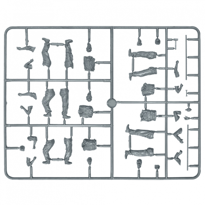 Equipage de Char Allemand au Travail - Edition Spéciale - Série WWII Military Miniatures - MINIART 35285 - 1/35