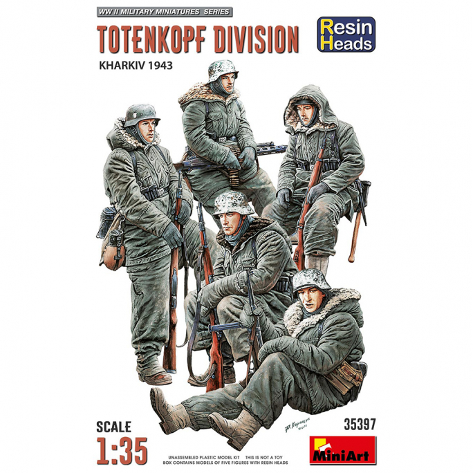 Division Totenkopf. Kharkiv 1943 - Série WWII Military Miniatures - MINIART 35397 - 1/35
