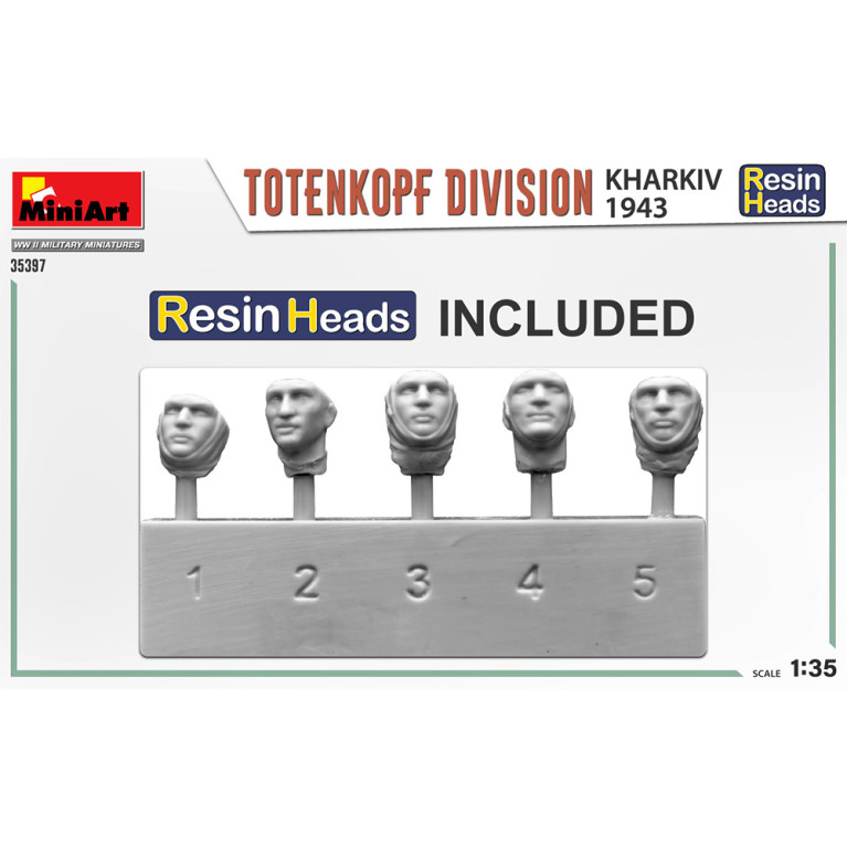 Division Totenkopf. Kharkiv 1943 - Série WWII Military Miniatures - MINIART 35397 - 1/35