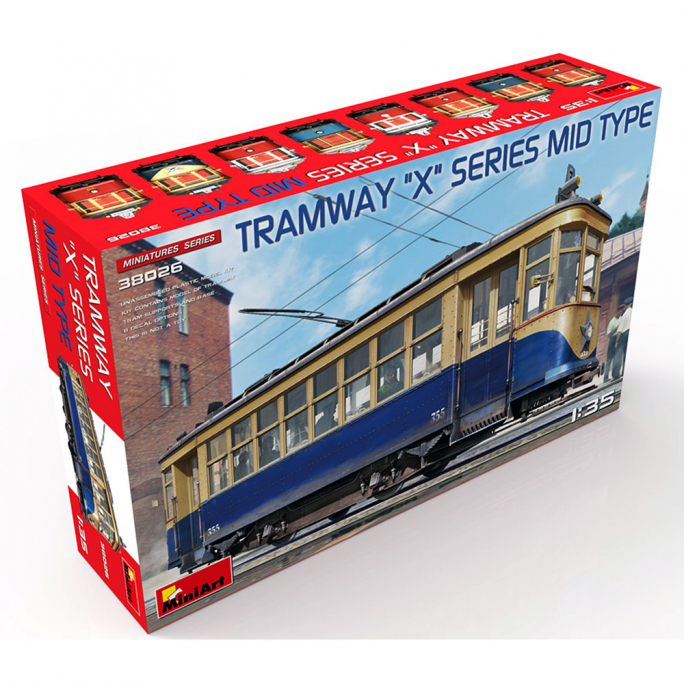 Tramway X - Série Mid Type - MINIART 38026 - 1/35