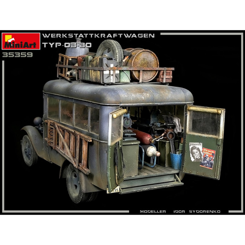 Bus Werkstattkraftwagen Typ 03-30  - Série WWII Military Miniatures - MINIART 35359 - 1/35