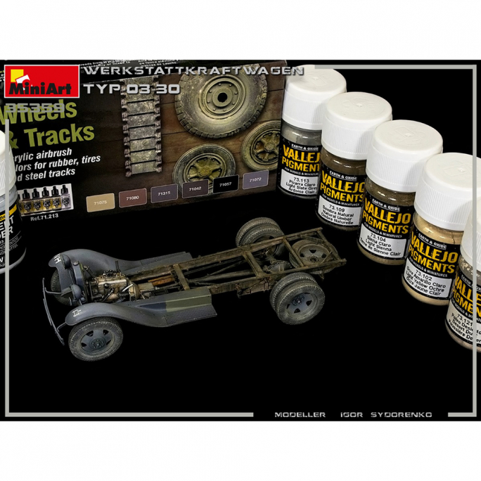 Bus Werkstattkraftwagen Typ 03-30  - Série WWII Military Miniatures - MINIART 35359 - 1/35