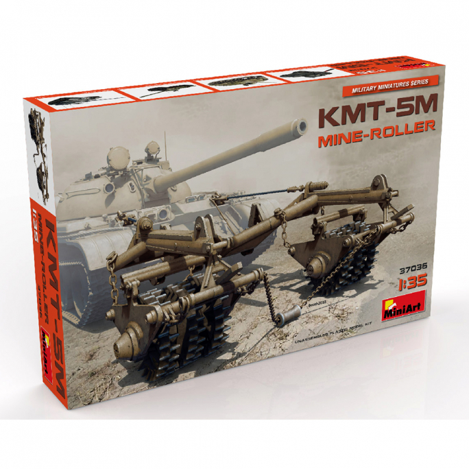 KMT-5M Dispositif de Déminage Soviétique - MINIART 37036 - 1/35